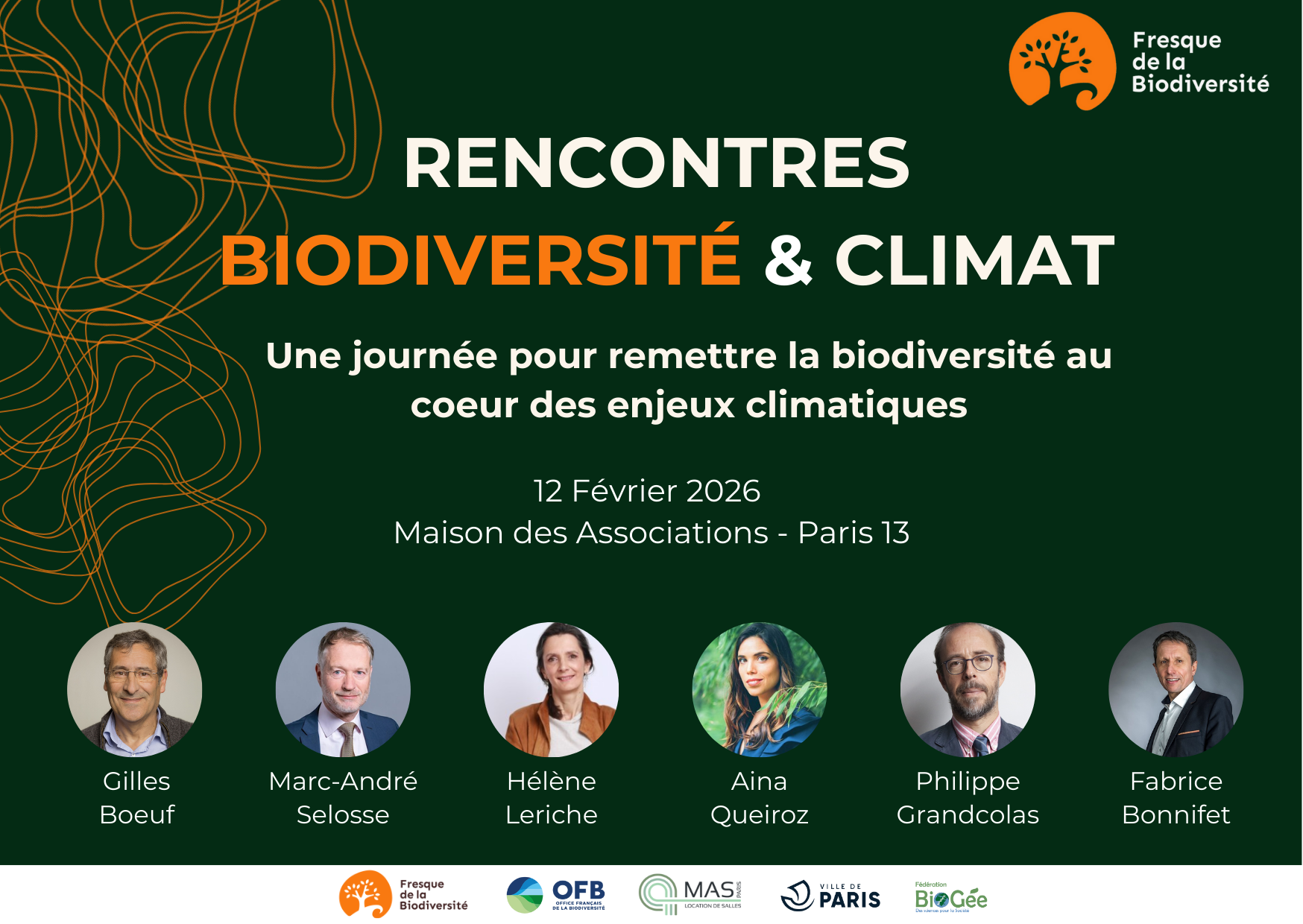 Rencontre Biodiversité-Climat le 12 février